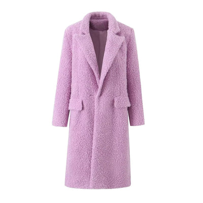 Loose And Warm Overcoat For Women