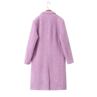 Loose And Warm Overcoat For Women