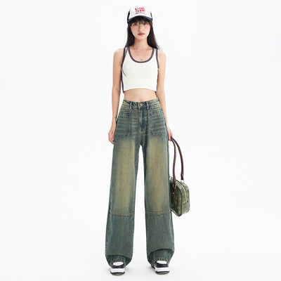 Fashion American Stitch Jeans For Women